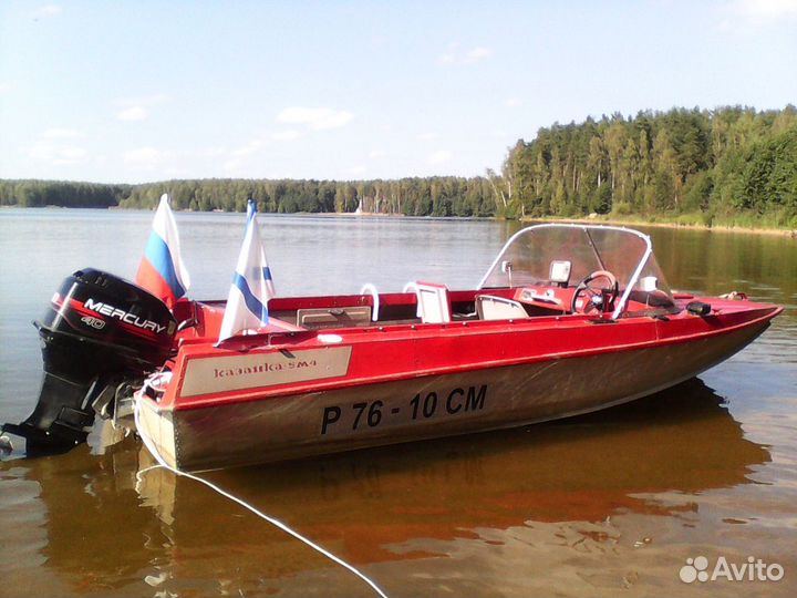 Моторная лодка Казанка 5М-4