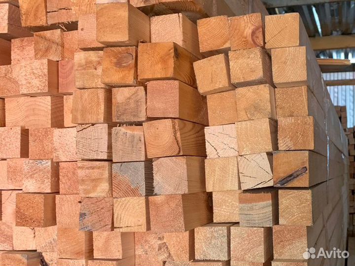 Брусок сухой строганный 50х50х3000 мм