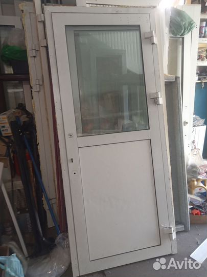 Алюминиевые входные двери новые и б/у
