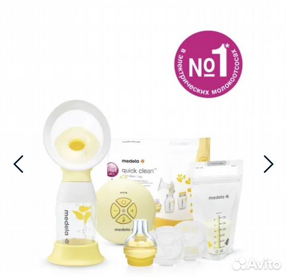 Молокоотсос medela swing электрический