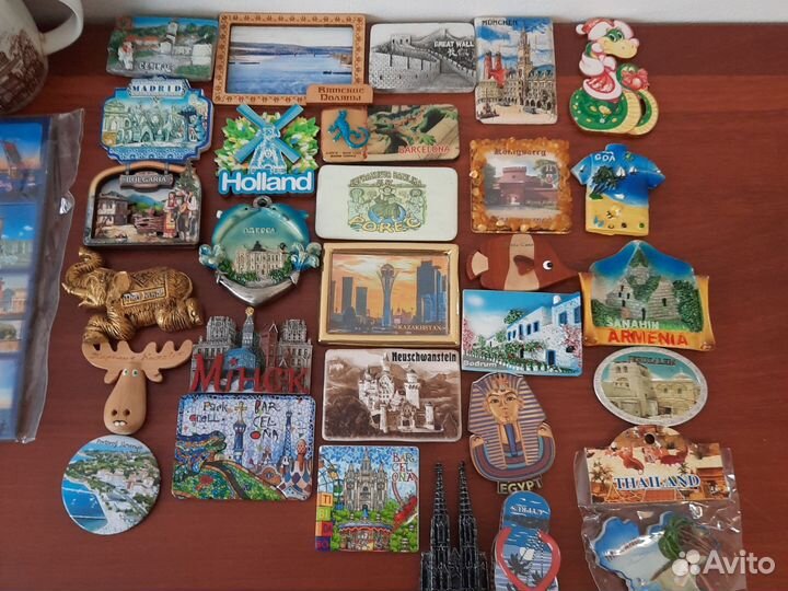 Магниты на холодильник,сувенирные кружки