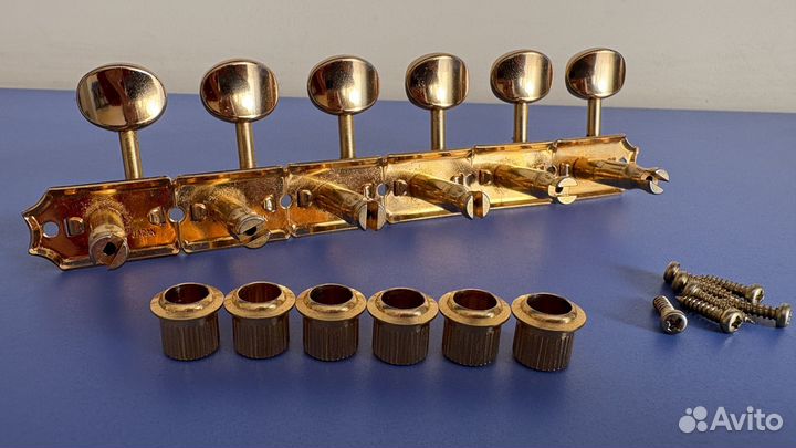 Kluson Deluxe 6-in-line Gold Japan