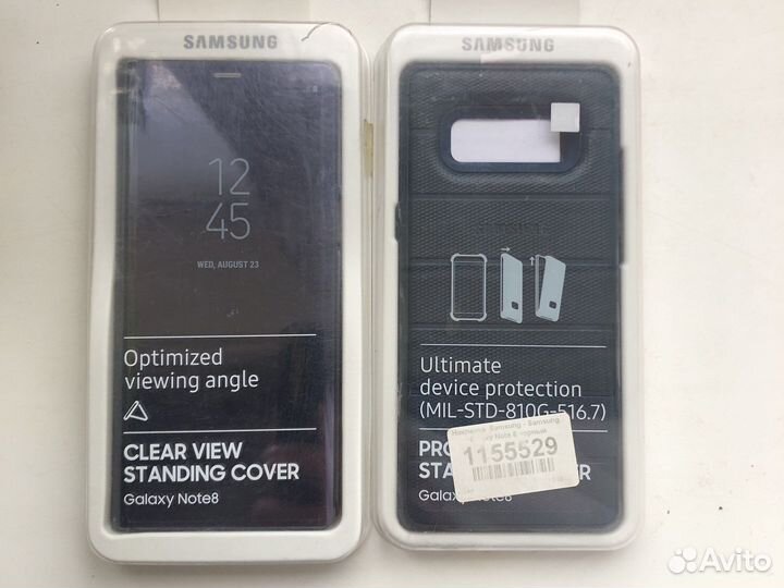 Оригинальные чехлы на Samsung Note 8