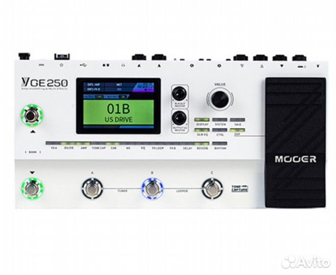 Mooer GE250 Гитарный процессор эффектов