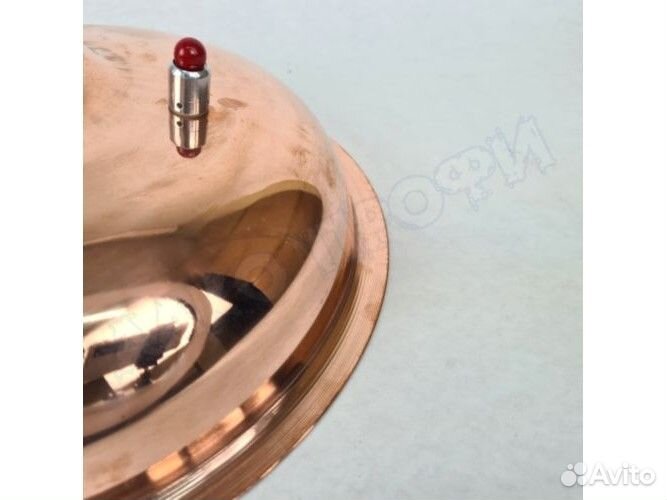 Крышка купольная медная для куба 30см 4