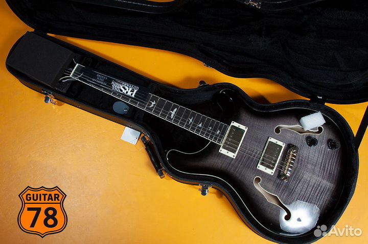 PRS SE Hollowbody II Charcoal Burst (new)