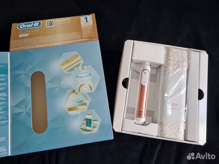 Электрическая зубная щетка oral b genius