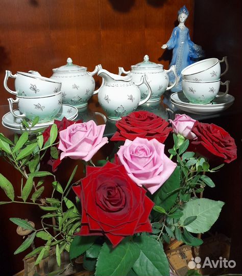 Чайная пара вербилки барбарис СССР