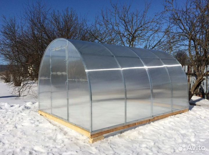 Теплицы арка 3х6 шаг 0,65 с доставкой и установкой