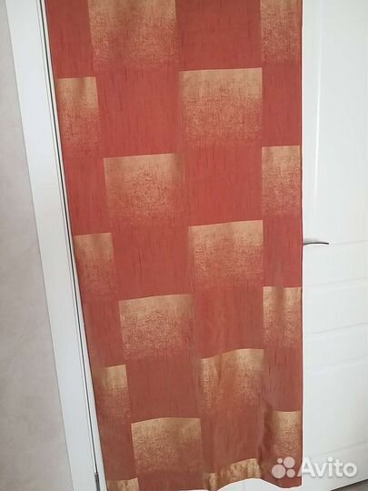 Шторы на люверсах+тюль