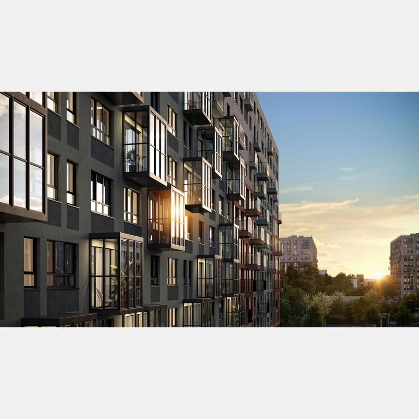 2-к. квартира, 59,2 м², 10/11 эт.