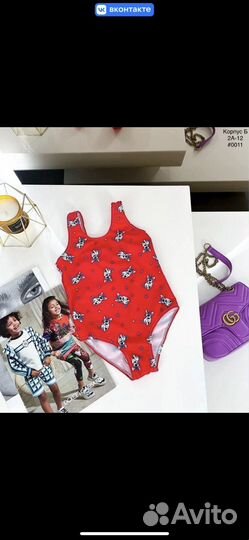 Купальник детский новый