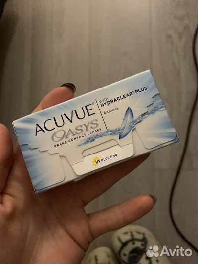 Линзы acuvue oasys -3,5