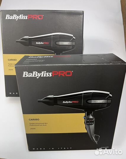 Фен BaByliss PRO caruso 2400 W