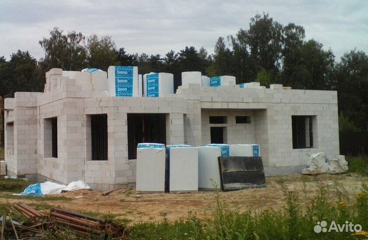 Строительные блоки 600х400х250 газоблоки, пеноблок