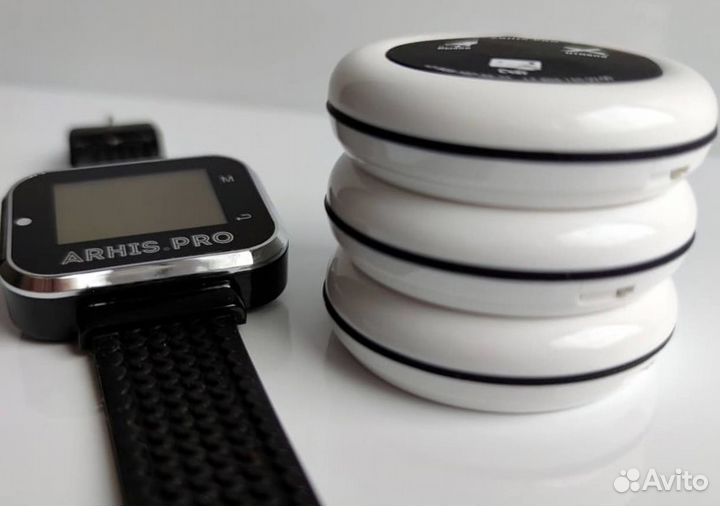 Кнопка вызова персонала, официанта, часы-пейджер