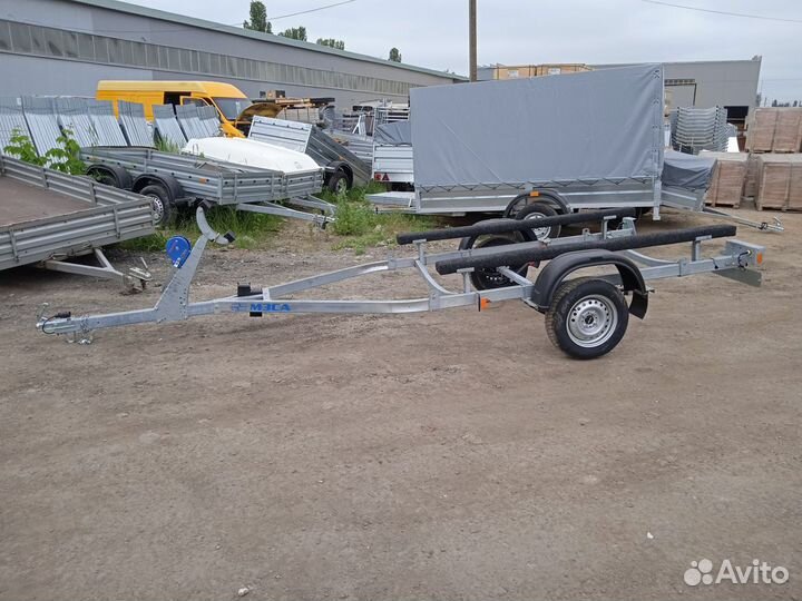 Новый лодочный прицеп мзса 81771D.101