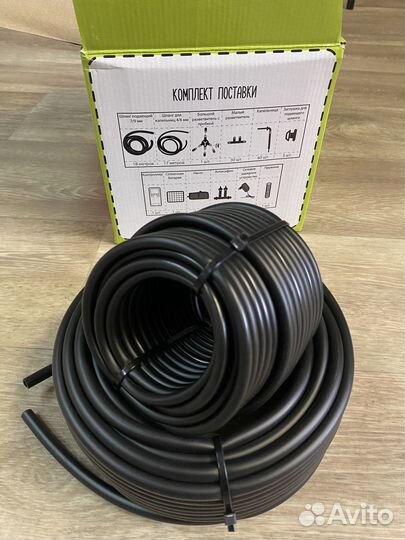 Капельный полив для теплиц