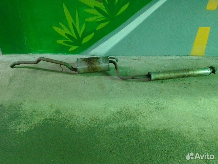 Глушитель в сборе Ford Focus 3 хэтчбэк 1.6 2011