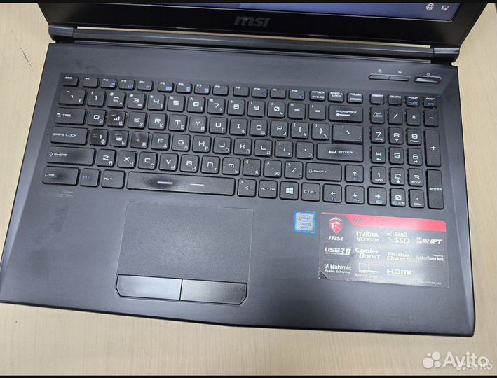 Ноутбук игровой MSI GL62