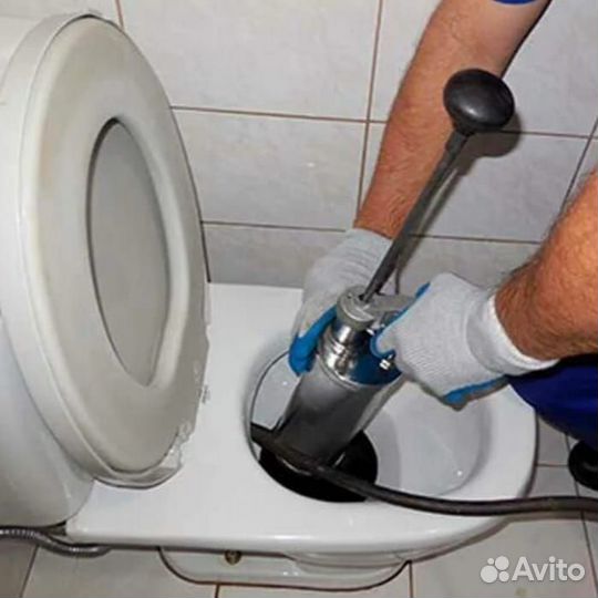 Прочистка канализации, устранение засоров