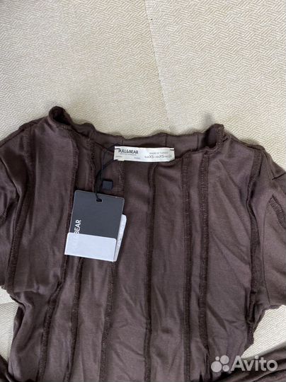 Топ pull bear новый коричневый