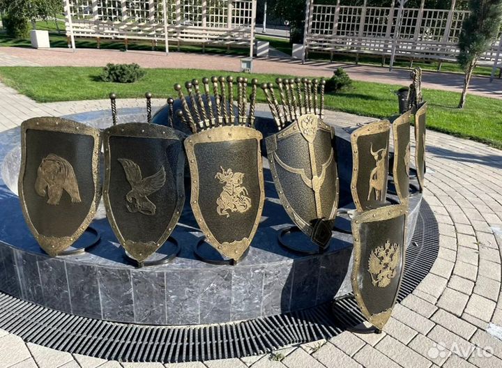 Щит Подставка под шампуры