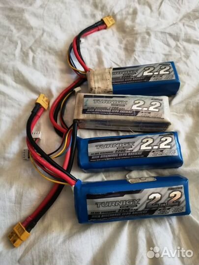 Аккумуляторы Lipo (Li-Po) б/у разное состояние