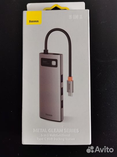 OTG usb концентратор baseus 5 in 1