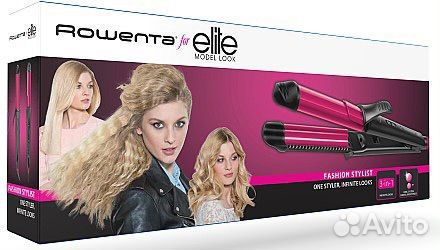 Плойка Rowenta гофре щипцы 3в1