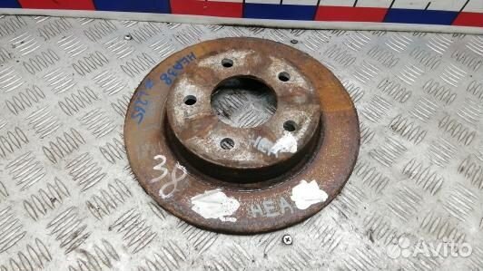 Диск тормозной задний mazda 3 1 (HEA38LR01)