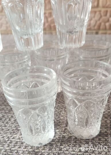 Хрустальные рюмки