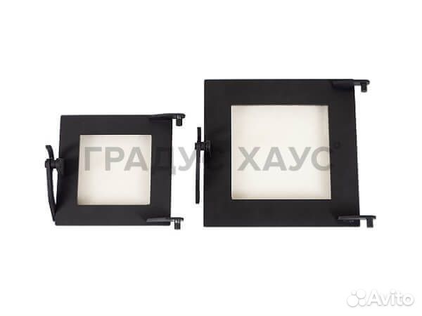 Стеклянная дверь для буржуйки