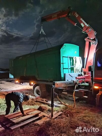 Аренда и услуги манипулятора, стрела 3.2 т, 5.7 м, борт 5.5 т, 5.2 м