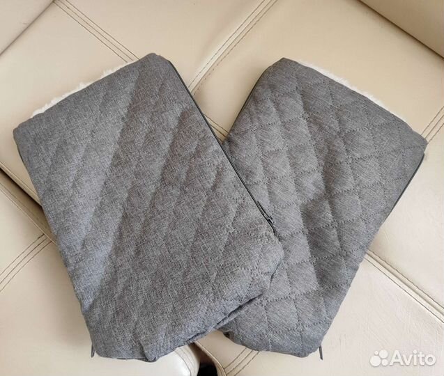 Муфта варежки на коляску санки