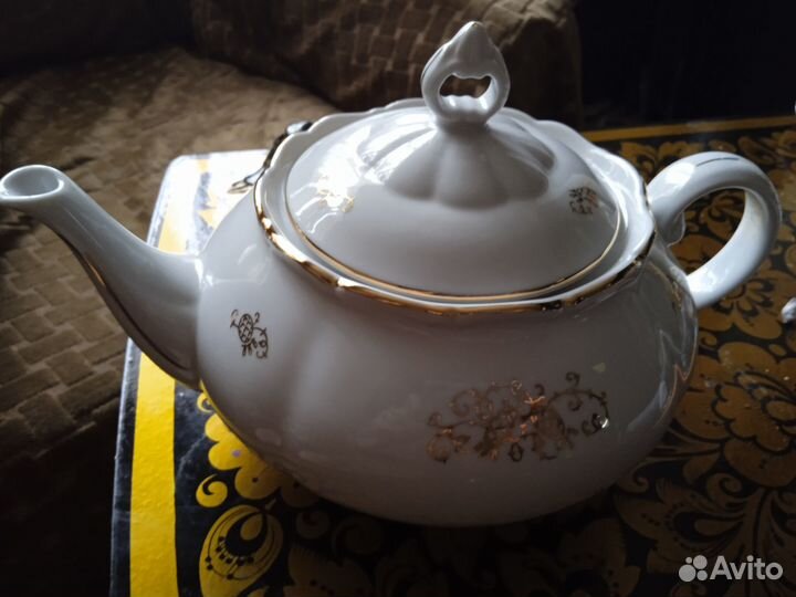 Чайный чешский сервиз Haas & Czjzek в упаковке