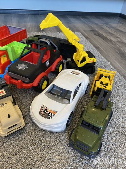 Детские машинки пакетом