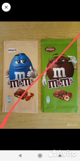 Фантики от шоколада, разных фабрик