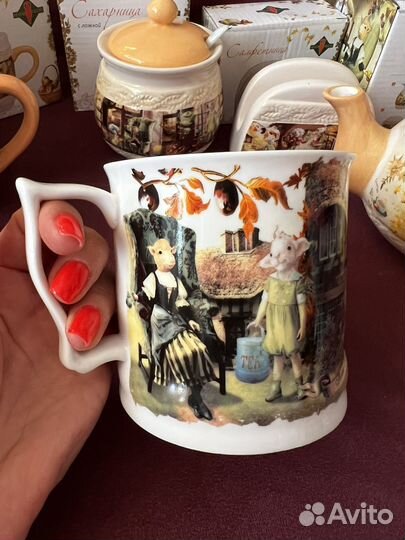 Набор посуды новый