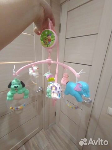 Мобиль на кроватку новый