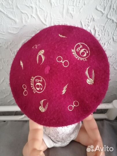 Шапка берет для девочки