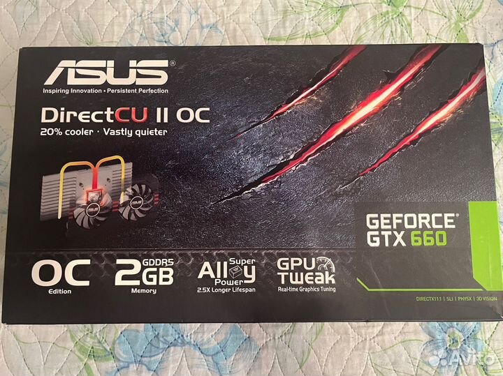 Видеокарта Asus Geforce GTX 660