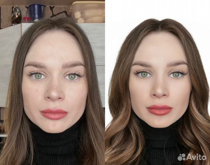 Красивое фото на документы / паспорт онлайн