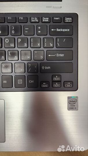 Ноутбук sony vaio i3 14