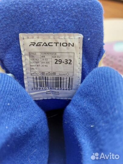 Ролики детские Reaction