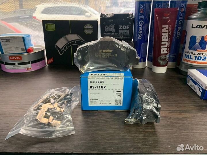 Колодки тормозные передние Solaris II 17/ RIO IV