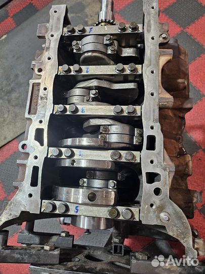 Шорт-блок мотор 448dt land Rover ремонт