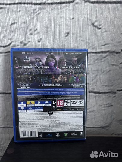 Mortal Kombat 11 ultimate ps4 диск