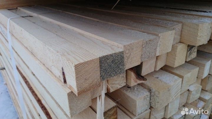 Брусок обрезной хвоя 50x50x3000