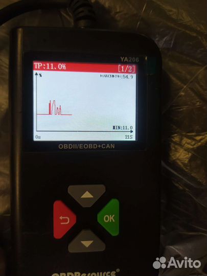 Компактный сканер OBD-2